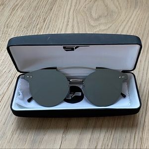Spitfire mirrored sunglasses with case